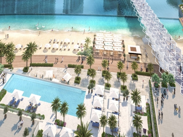 Dubai Creek Limanı'ndaki Vida Residences Creek Plajı