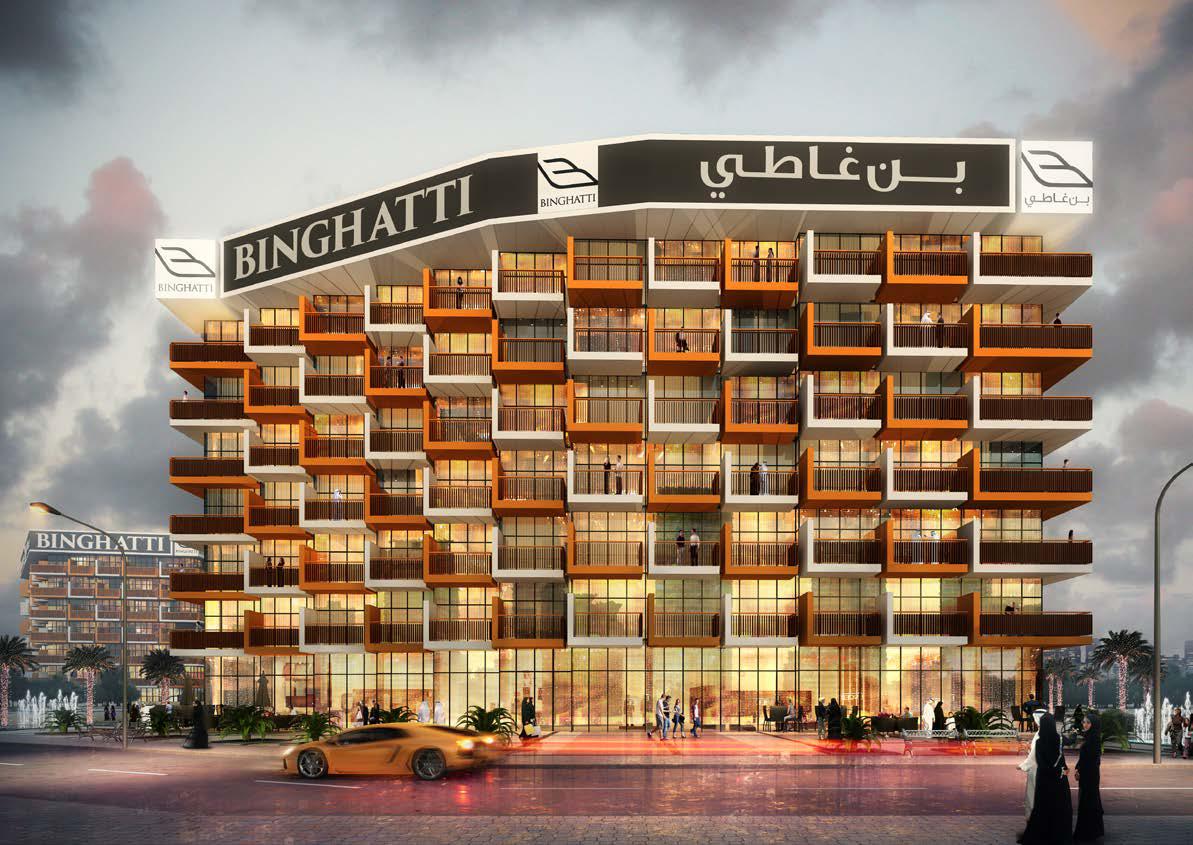 Binghatti East Apartments im Liwan Dubailand