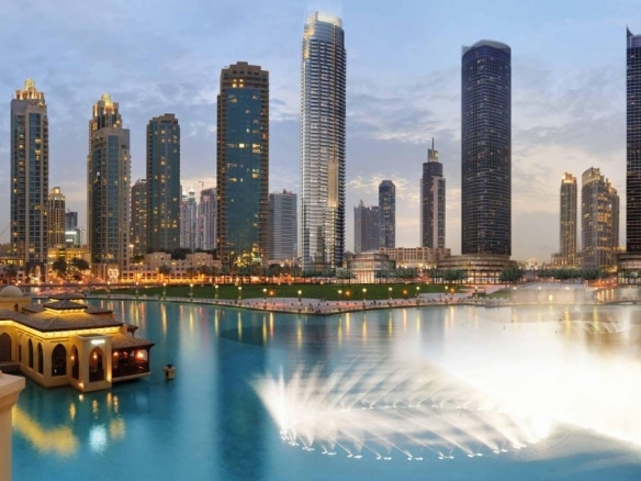 Dubai Şehir Merkezinde Opera Grand Penthouse