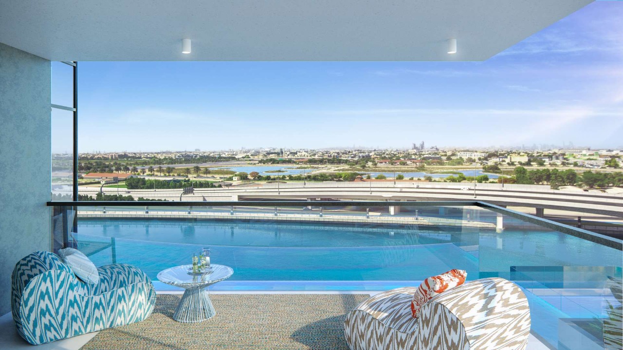 Апартаменты Urban Oasis на Дубайском канале