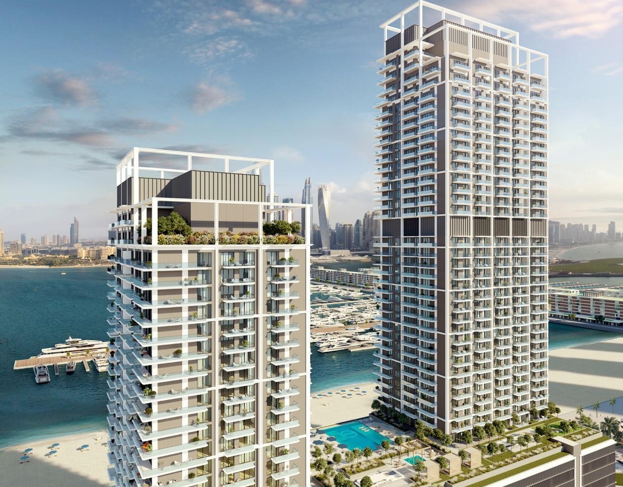 Appartamenti Beach Mansion a Emaar Beachfront