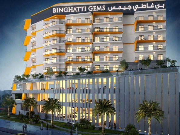 Appartements Binghatti Gems à Jumeirah Village Circle