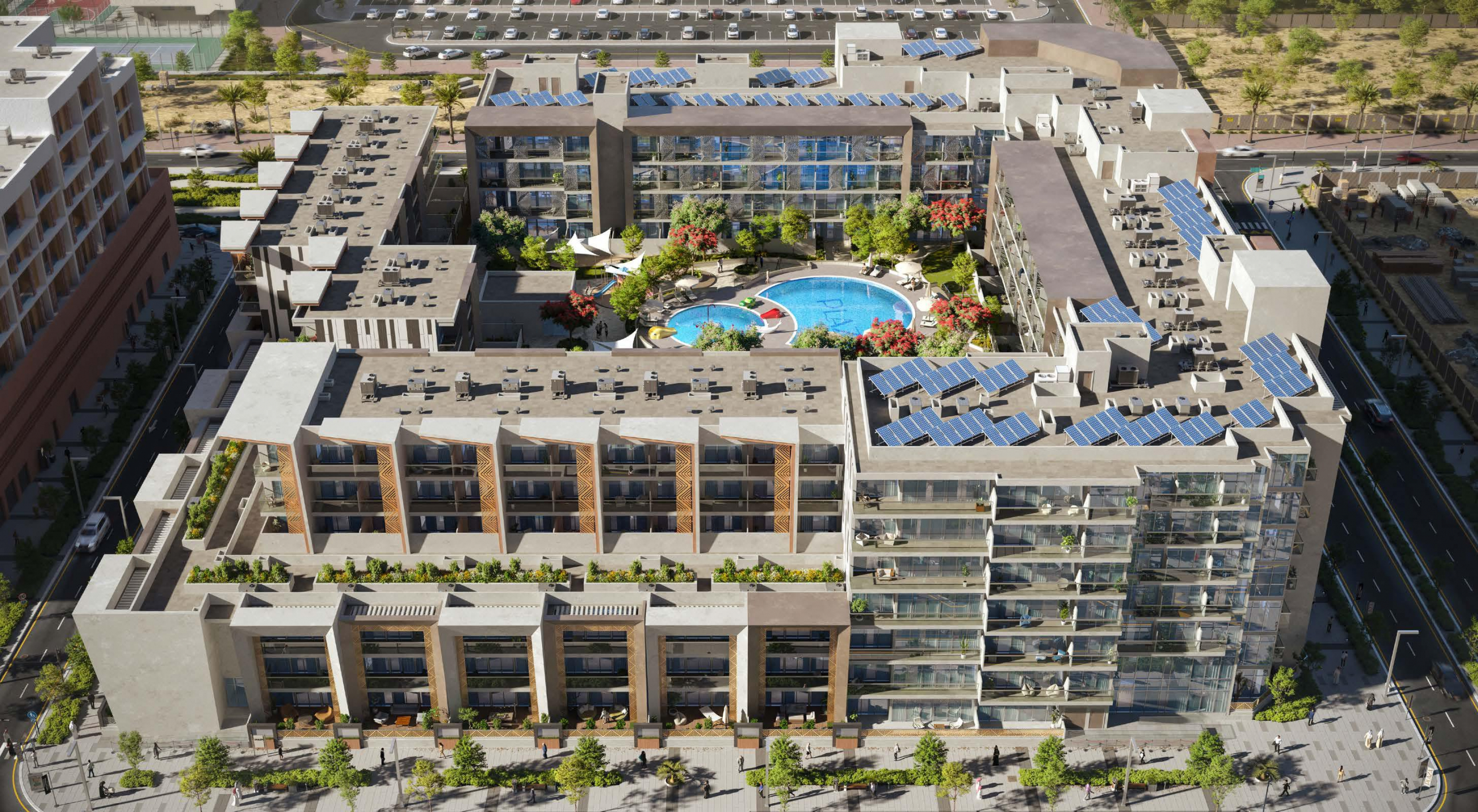 Plaza Apartments at Masdar City
