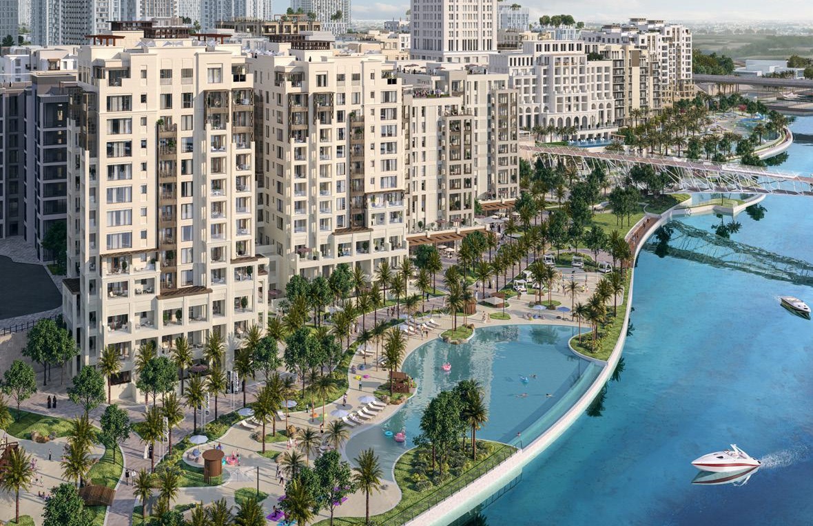 Creek Beach Lotus Apartments dans le port de Dubai Creek