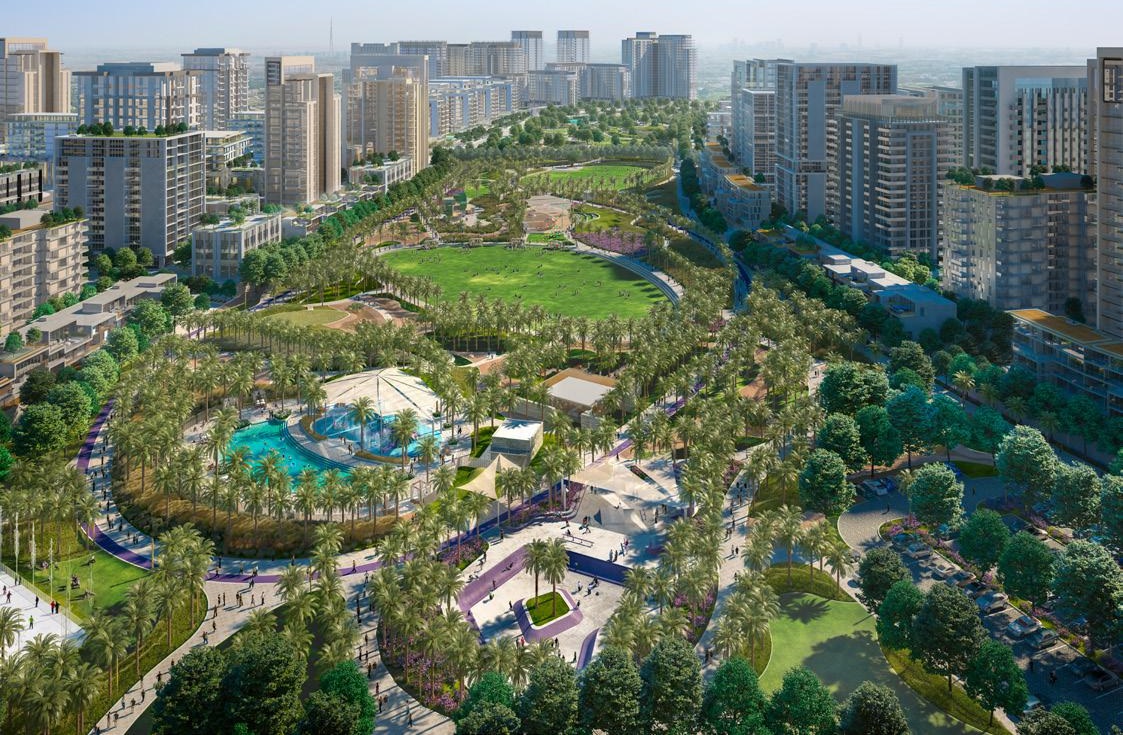 Apartamentos y casas adosadas Lime Gardens en Dubai Hills Estate, Emiratos Árabes Unidos