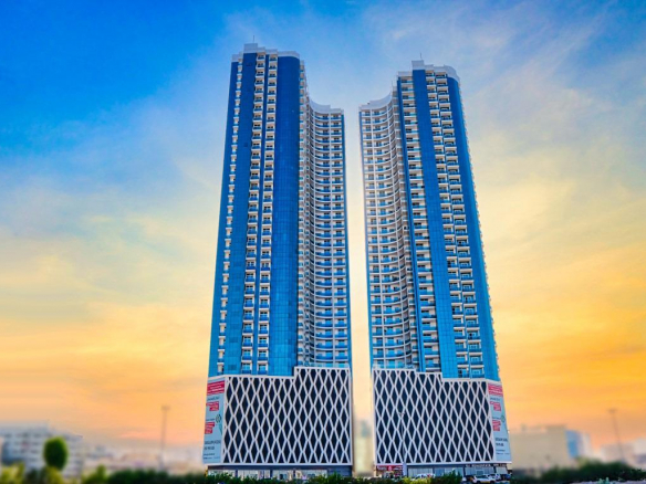 Апартаменты OASIS Tower 1 & 2 в центре Аджмана, ОАЭ