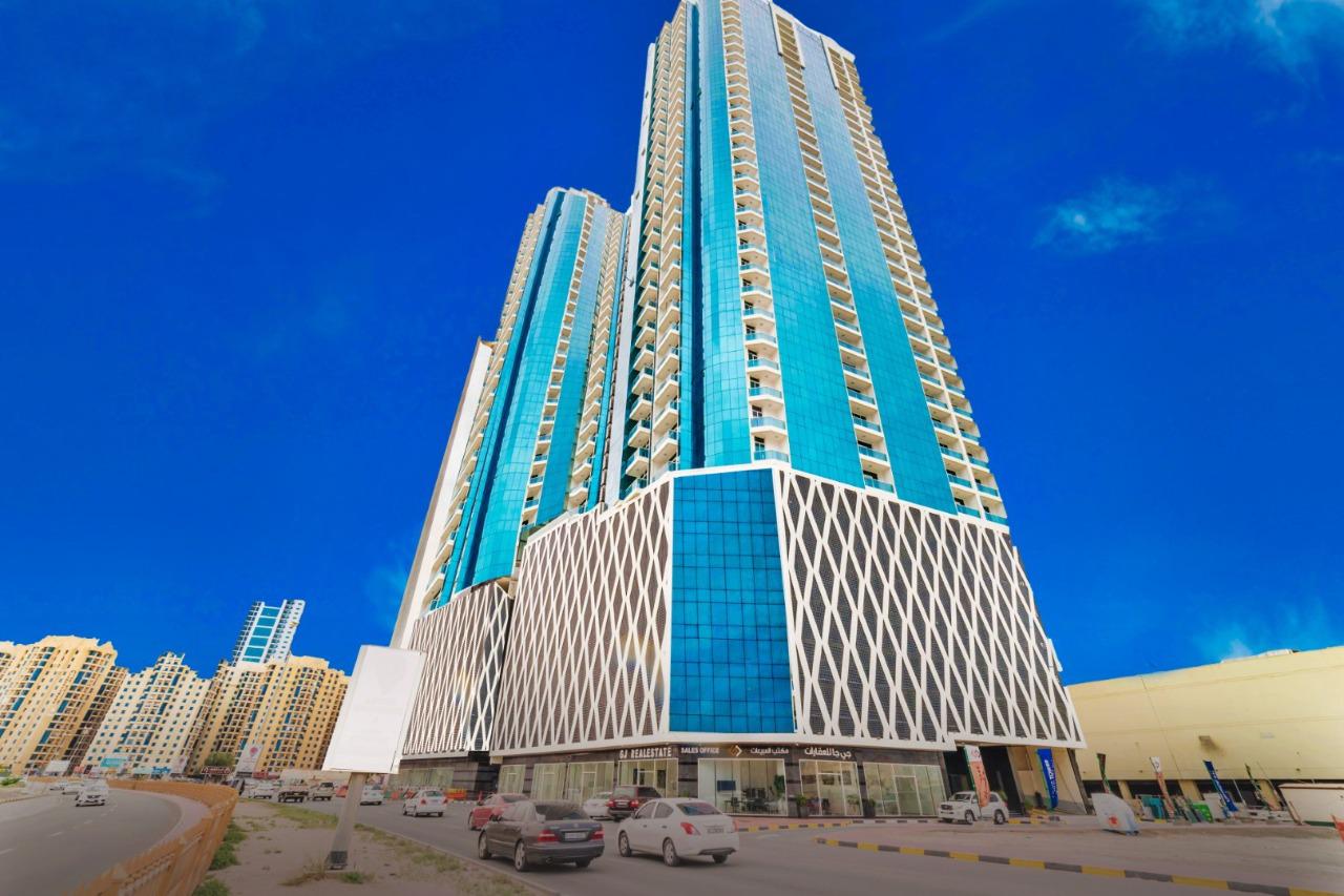 OASIS Tower 1 & 2 Apartments in Ajman downtown, UAE