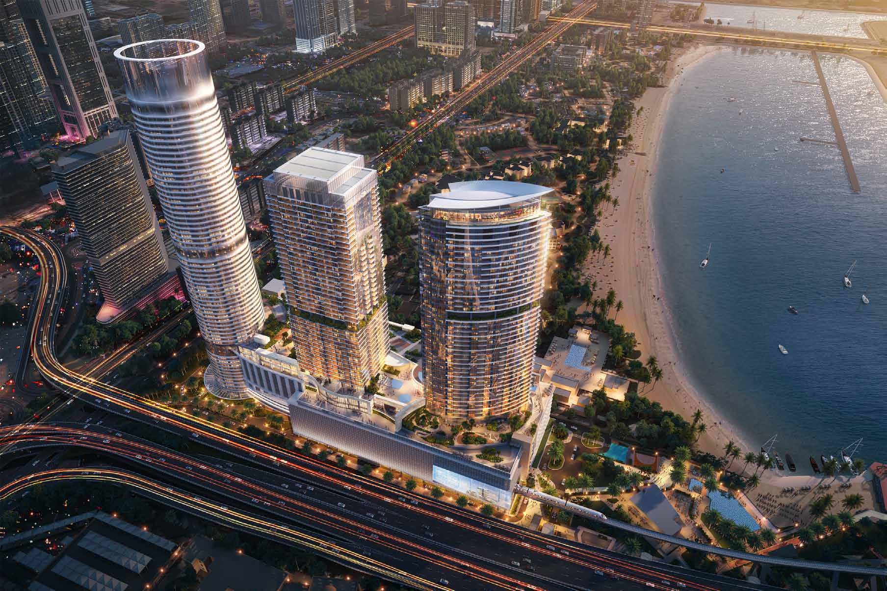 Palm Beach Tower 3 Apartments in Palm Jumeirah, Dubai