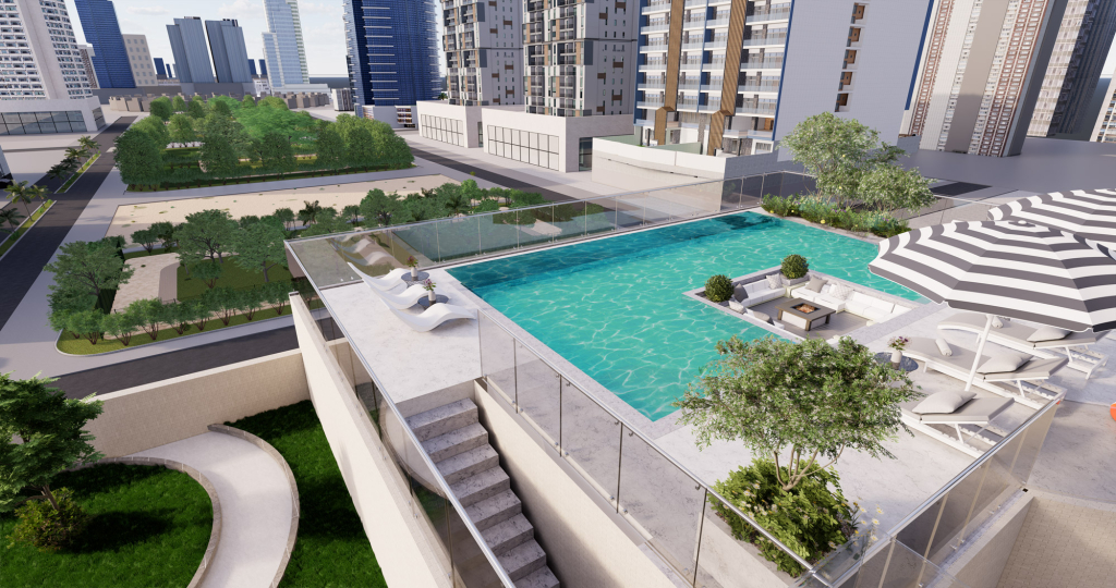 7 Park Central Apartments at JVC, Dubai