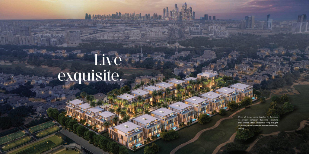 Signature Mansions at Jumeirah Golf Estate